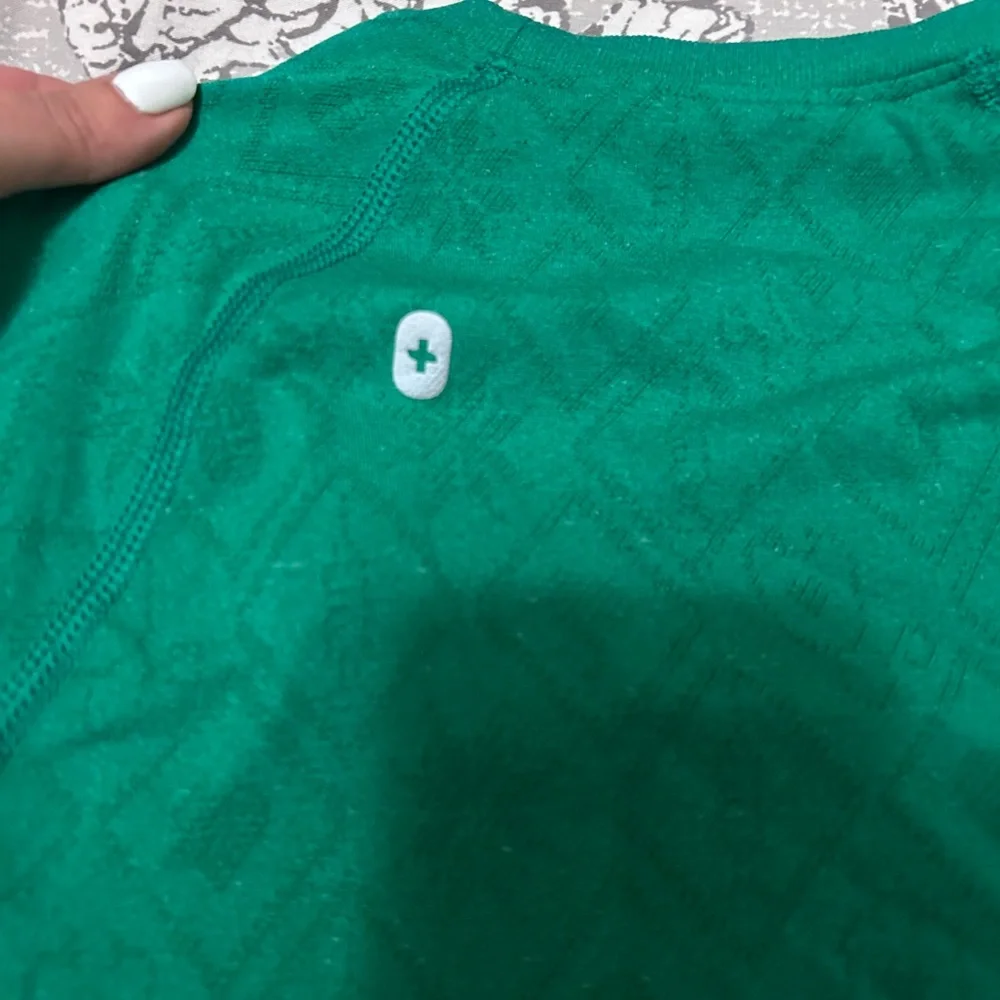 Figs Green Long Sleeve Tee - Picture 3 of 4